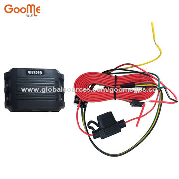 Rastreador GPS para motocicleta U9, seguimiento de SMS web en tiempo real con corte de combustible del motor
