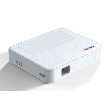 2017 proyector del bolsillo del 1.2:1 USB/Android 4.4 DLP LED del tiro del cortocircuito del negro de la buena calidad
