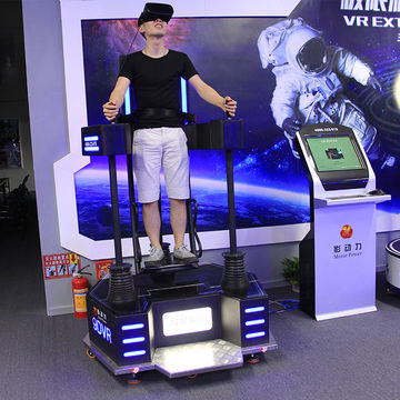 Electric Platform Stand Up 9d Virtual Reality Cinema Simulator Hq