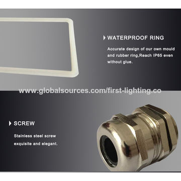 Kit de Carcaça para Refletor LED de 100W, Vidro Temperado, Carcaça para Refletor LED COB - Ideal para Iluminação Industrial