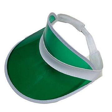 Green golf visor Clearance