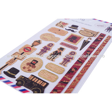 China Car Sticker with Paper for Diary on Global Sources,Scrapbook ...