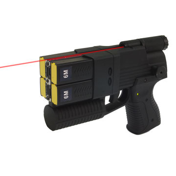 Taiwan 4-shot stun gun with ability to give continuous shots to ...