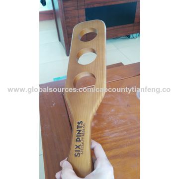 china custom wood beer tasting paddle trays unique beer flight