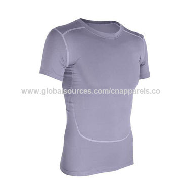 Camisetas de compresión ajustadas para correr