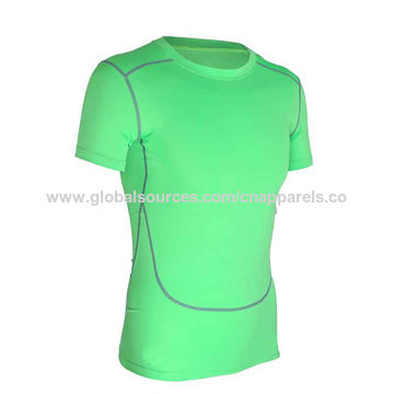 Camisetas de compresión ajustadas para correr