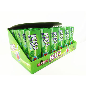 GREEN WODS　Candy Kiss　昭和レトロ Kiss Candy Watermelon Flavor Mint Candy Freshens Your Mouth
