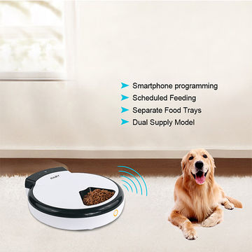 China Pet Feeder Automatic Dry Wet Food Dispenser For Cats And