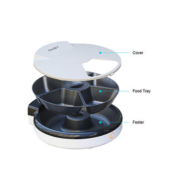 China Pet Feeder Automatic Dry Wet Food Dispenser For Cats And
