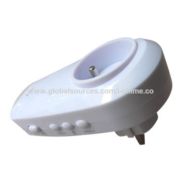 Hong Kong Sar Wireless Door Chime 32 Chime Sounds Plug In