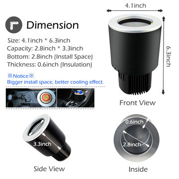 Cooling Cigarette Lighter Plug In Cooler Buy China Wholesale Bottle Cooler For Car, 12v, Single Cooling