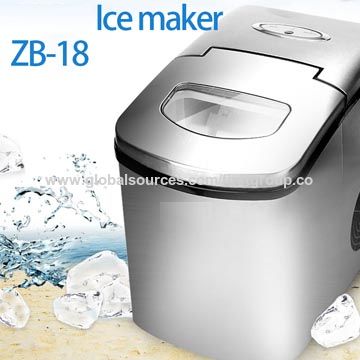 Buy Wholesale China Mini Ice Making Maker Machine, 10 Min. 1day 10kg Zb-18  220v E & Mini Ice Making Maker Machine at USD 60