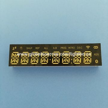 China Ultra bright custom design 8 digit 14-segment LED display common ...