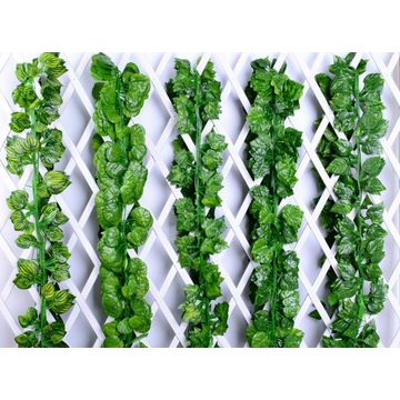 China Artificial Flower Swags Vines Ivy Wall Hanging Plant For