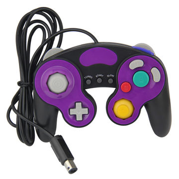 China Wired Controller Gamepad Joystick for NGC GameCube Console Black ...