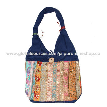 Flamencos - Lovelies Beach bags in cotton - With leather patch logo