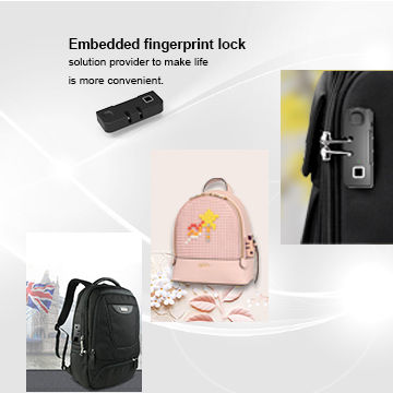 China Security Lock Thumbprint Padlock Built In Bag Backpack China Security Lock Thumbprint Padlock Built In Bag Backpack Fingerprint