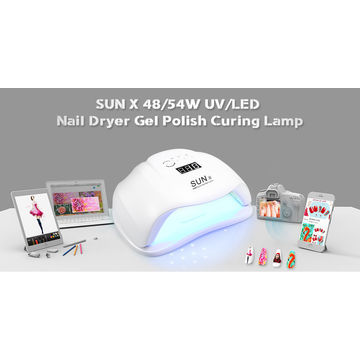 China 54w Uv Led Nail Lamp Dryer Machine For Gel Polish Drying Art China 54w Uv Led Nail Lamp Dryer Machine For Gel Polish Drying