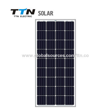 China Ttn A Grade Best Price Mono 150 Watt Solar Panel For