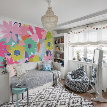 China Gris Oil Painting Style Colorful Flowers Wallpaper Murals China Gris Oil Painting Style Colorful Flowers Wallpaper Murals Hand Modern Children Wall Mural