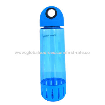 FDA BPA Free Clear 500ml Plastic Sport School Kids Water Bottle