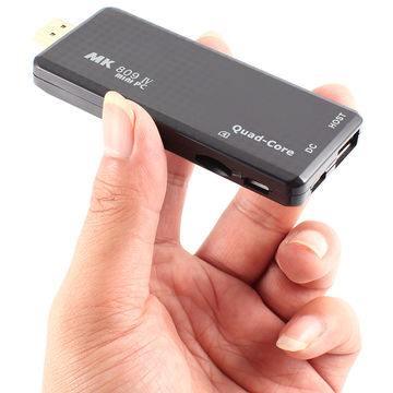 MK 809 IV TV Stick Mini PC Rockchip3229 Quad-core Android 5,1 1GB RAM 8GB ROM 2,4G WiFi BT4.0