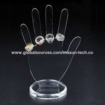 DP616 3-Tier Acrylic Necklaces Bracelets Rings Jewelry Display