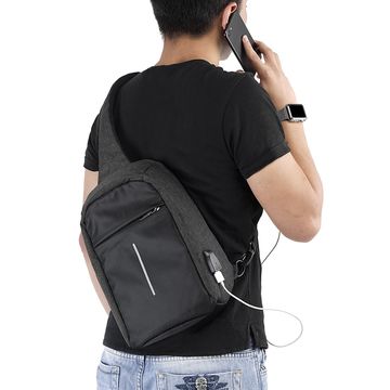 China Anti-Theft Sling Bag, Crossbody Backpack Lightweight Shoulder Bag