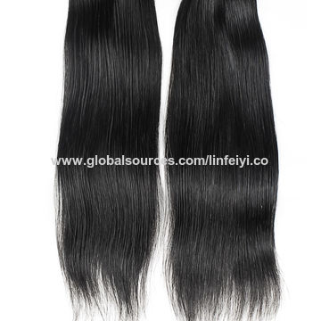 China 8 30 Inch Raw Indian Human Hair Weaves Straight 8a