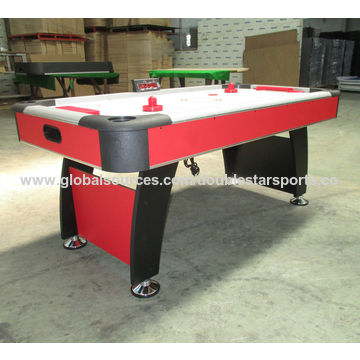 China 6 And 7ft Mdf Wooden Indoor Air Hockey Table For Sale Abs