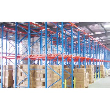 China Warehouse Storage Multi-level Mezzanine Floor Racking System on ...