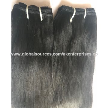 India Unprocessed Natural Color Silk Straight Brazilian Virgin