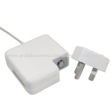 Cargador adaptador de CA/CC con enchufe del Reino Unido para cargador de batería A1435 para fuente de alimentación de MacBook