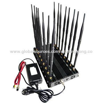 Achetez en gros Brouilleur De Signal Wifi 5g Avec 16 Antennes/gpsl1 Glonass  Bloqueur/téléphone Portable 3g 4glte Brouilleur Jusqu'à 40m Chine et  Brouilleur De Signal Wifi à 530 USD