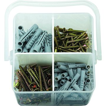 Screw Set Tips Box China 800Pcs Wood Screw Kits Screw set plastic box packing on Global ...