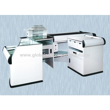 Quality Check Counter Layout ChinaTop Quality Check out Metal Counter for Supermarket on Global Sources
