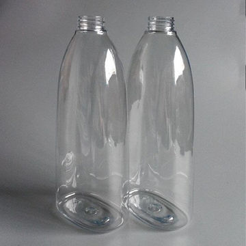  1 liter Clear Plastic Bottles