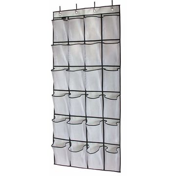 China 24 Pockets Crystal Clear Over The Door Hanging Shoe Organizer China 24 Pockets Crystal Clear Over The Door Hanging Shoe Organizer