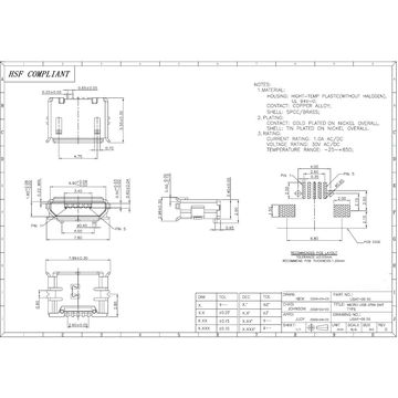 Micro Usb Connector Schematic - Wiring Diagram Schemas