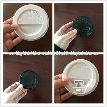 80mm mouth size 8oz coffee paper cup lid