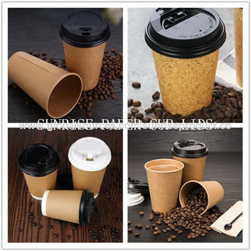 80mm mouth size 8oz coffee paper cup lid