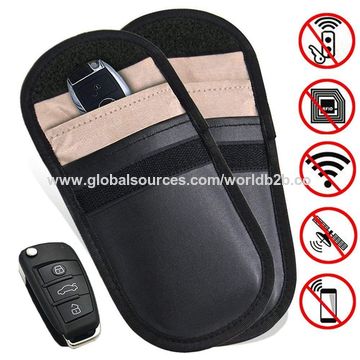 Car Key Signal Blocker Case, Faraday Bag, Signal Blocking Guard