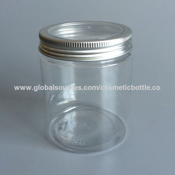 Buy Wholesale China 500ml Clear Round Pet Plastic Candy Jar