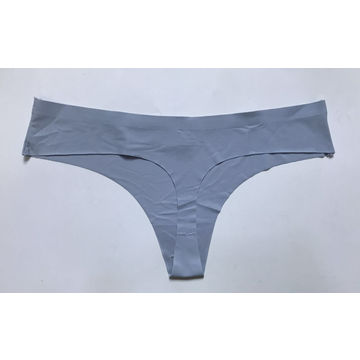 China Comfortable Women S Bonded Thongs Solid Color Made Of Nylon