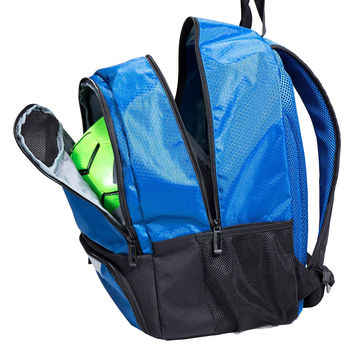 China Athletic Youth Soccer Bag Backpack Bags For