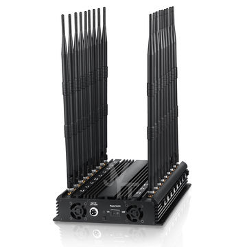 Adjustable 8 Antennas Desktop High Quality WiFi Phone Jammer