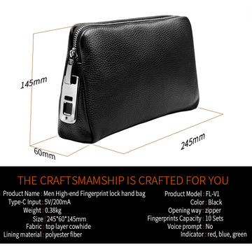 China Unique Lockable Tote Bag Men Business Hand With