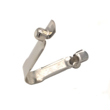 China Hongsheng Spring Clips With Button For Tube Clamps Loaded on ...