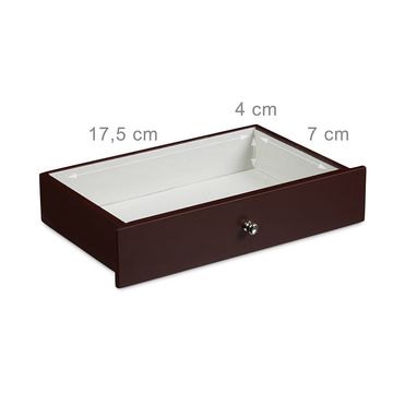 China New Classic Design Home Furniture Three Layer Drawer Wooden