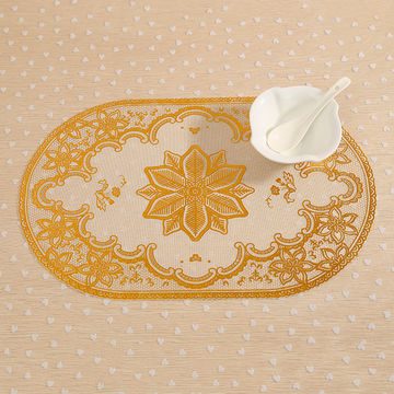 China Customized New Pvc Plastic Placemat Dining Table Mat On